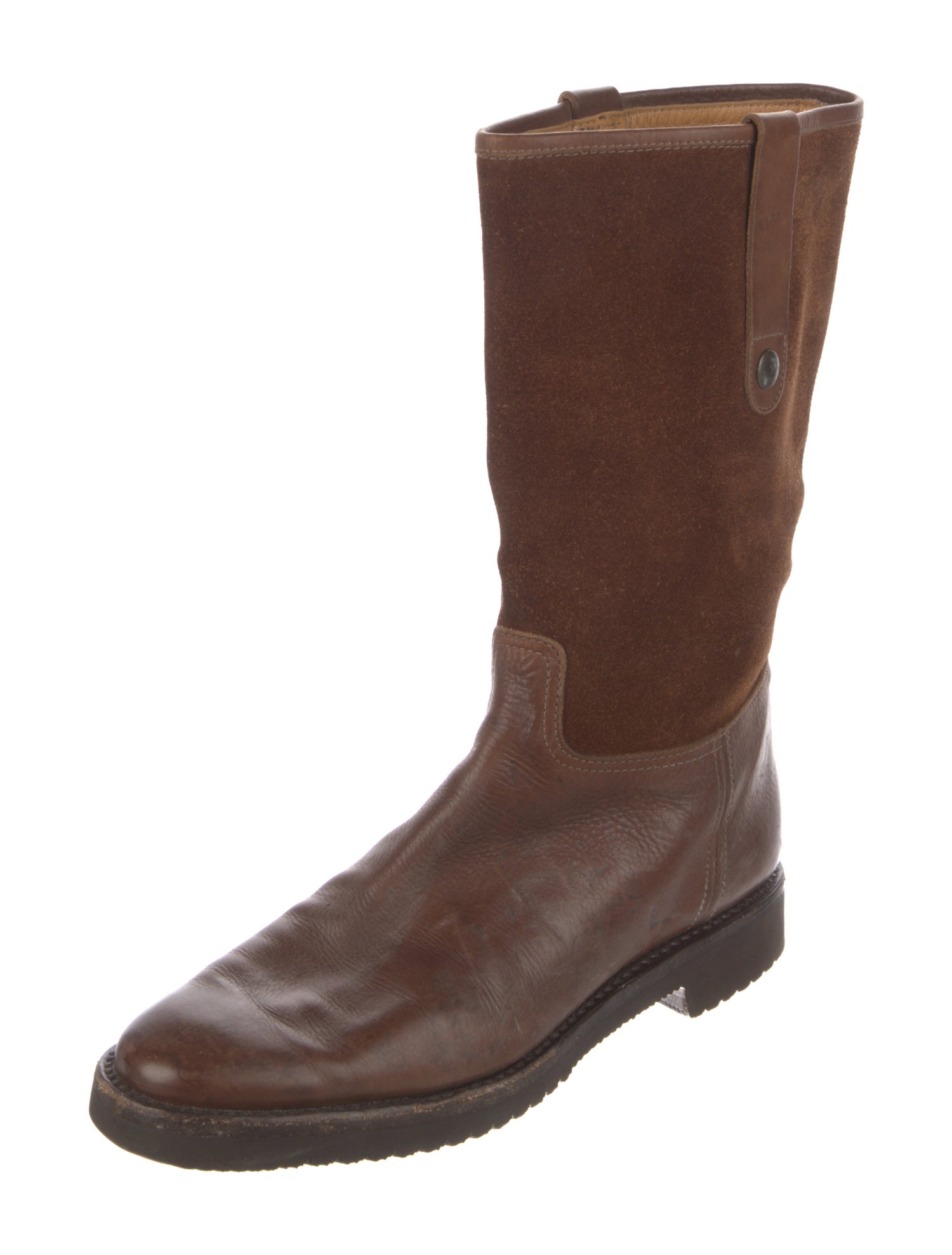 Gravati Leather Moto Boots