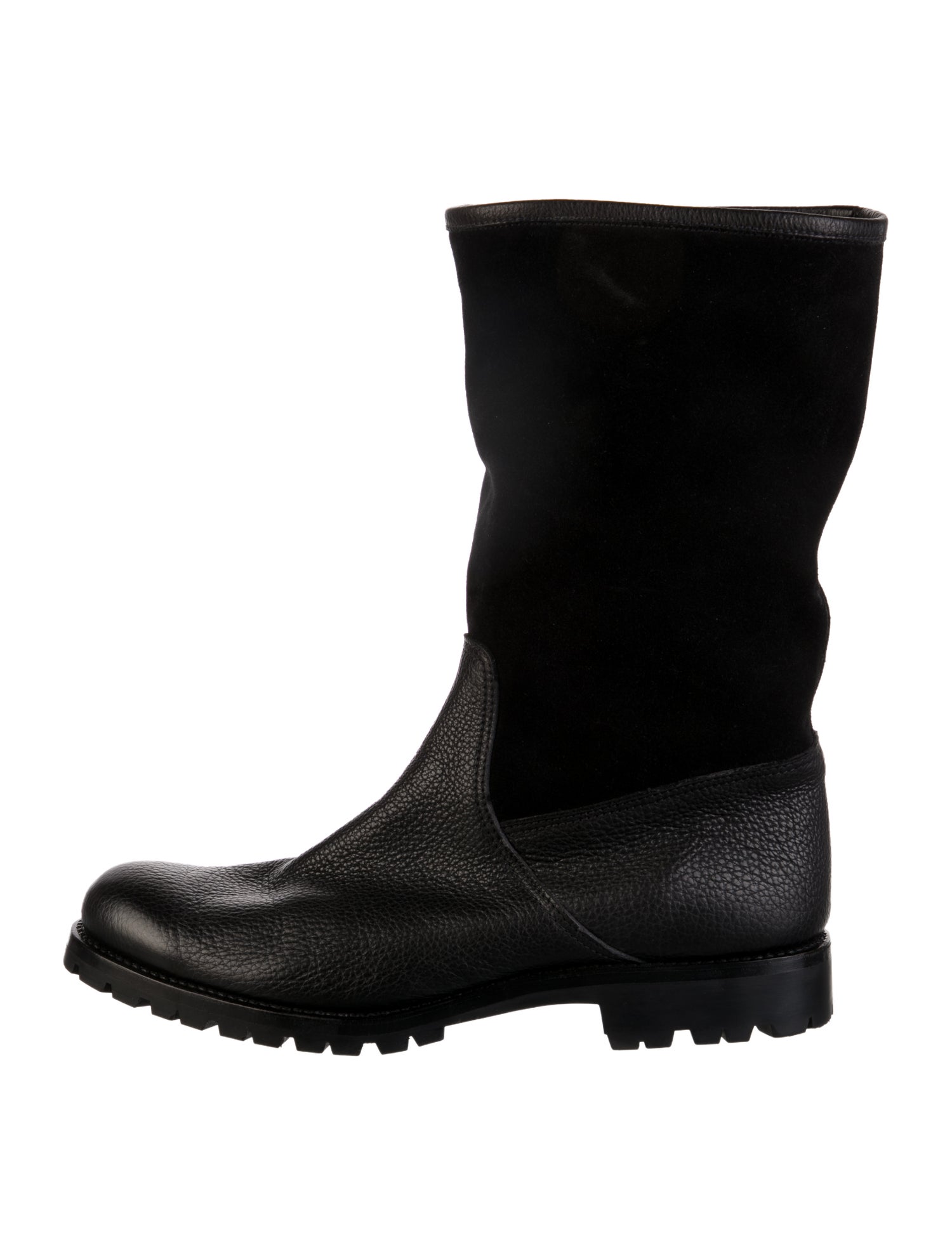 Gravati Leather Moto Boots