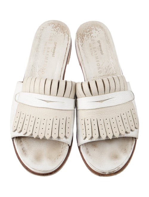 Gravati Leather Slides