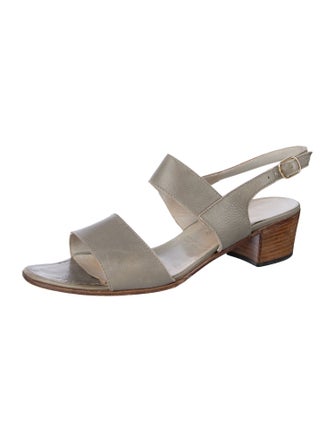 Gravati Leather Slingback Sandals