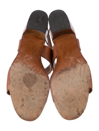 Gravati Leather Slingback Sandals