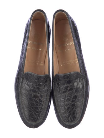 Gravati Crocodile Loafers