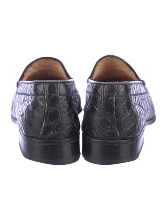 Gravati Crocodile Loafers