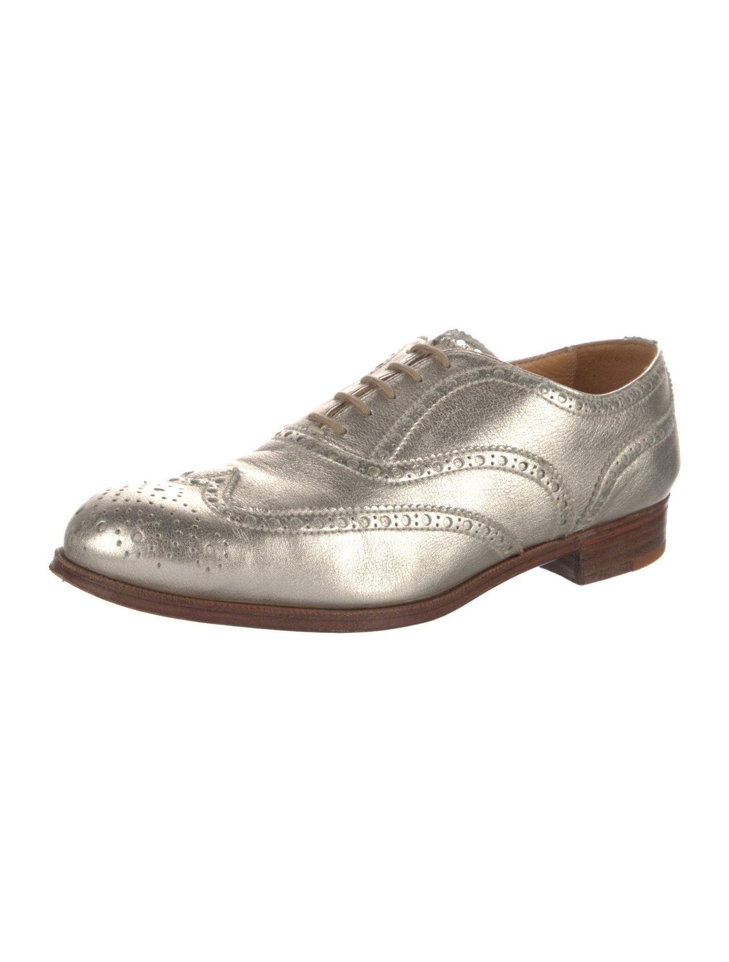 Gravati Leather Lasercut Accents Oxfords