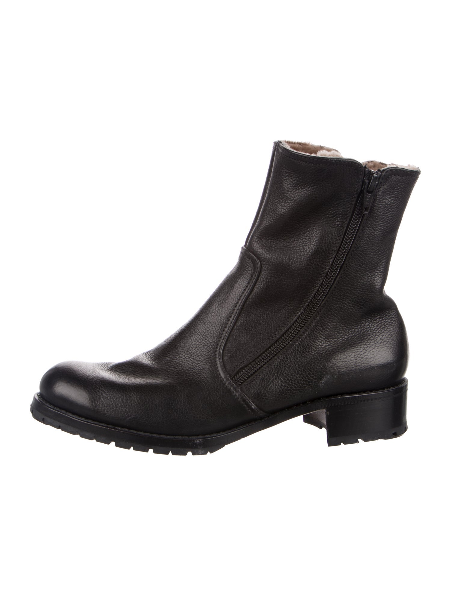 Gravati Leather Moto Boots