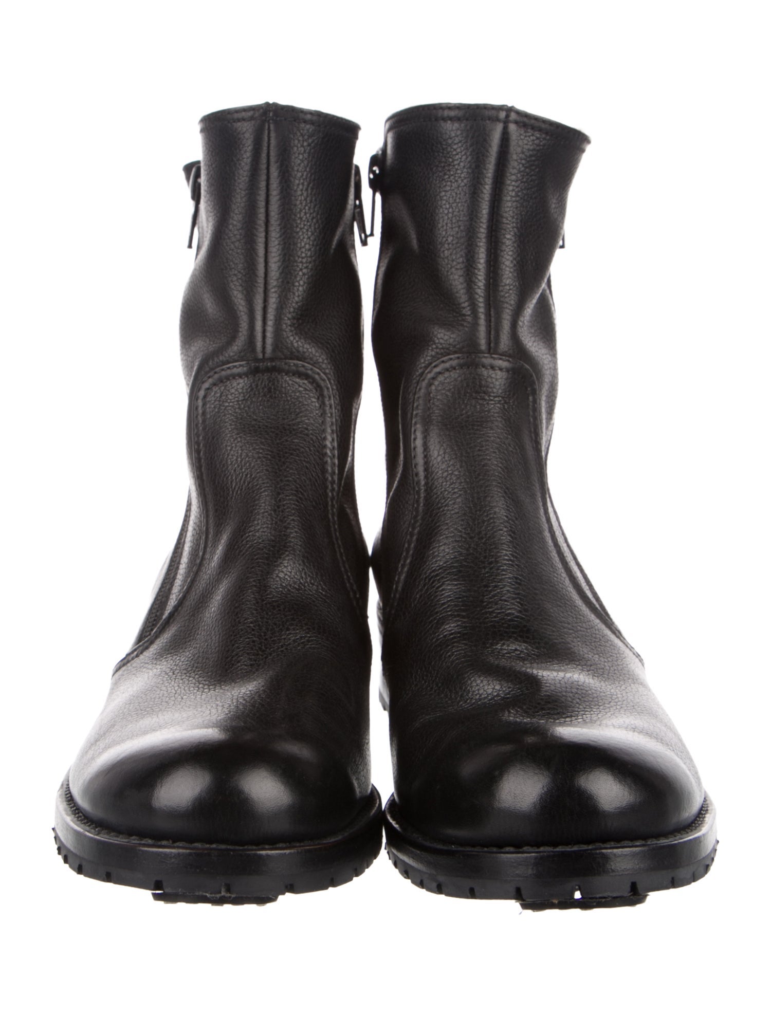 Gravati Leather Moto Boots