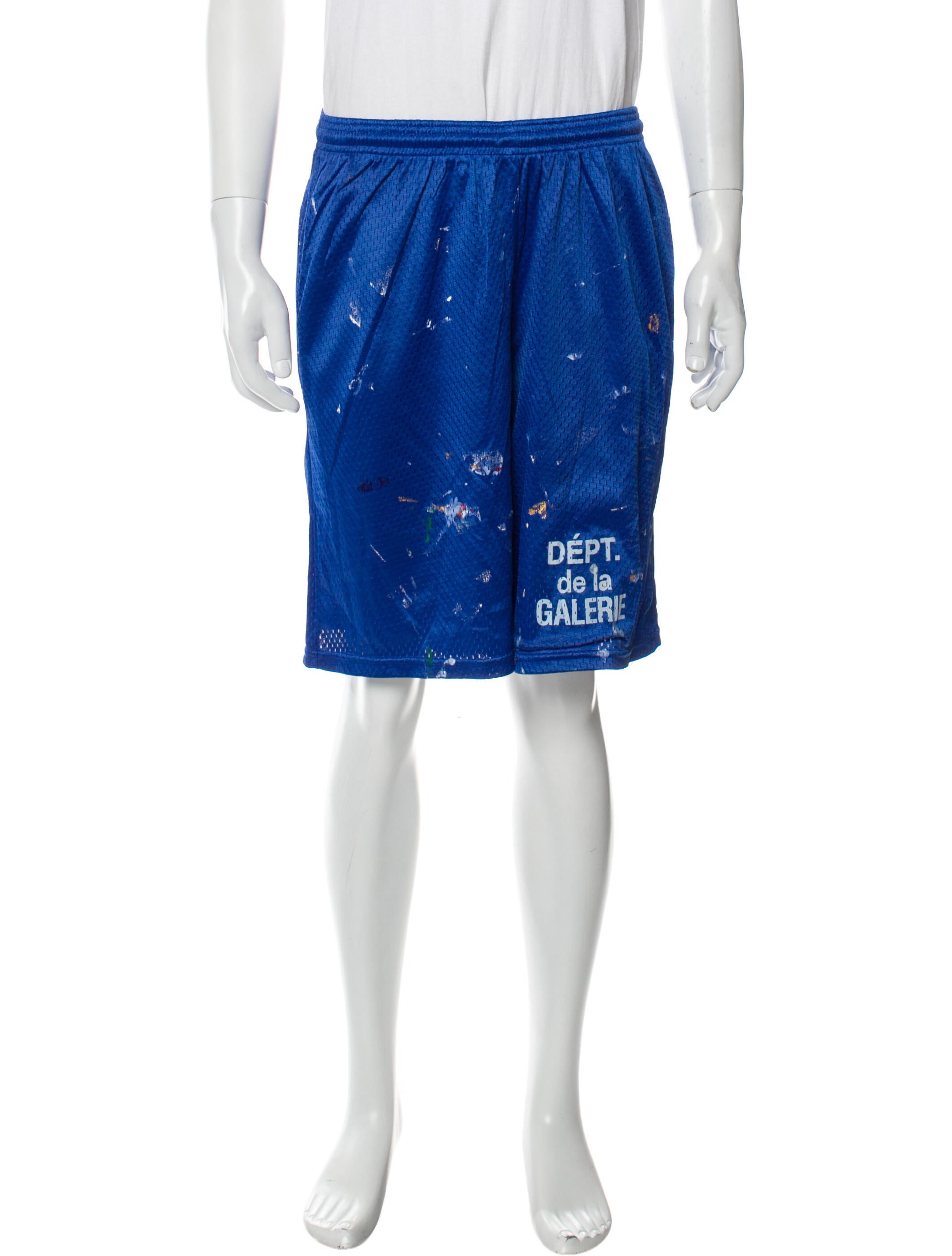 Gallery Dept. Mesh Studio Athletic Shorts - Blue, 12.75