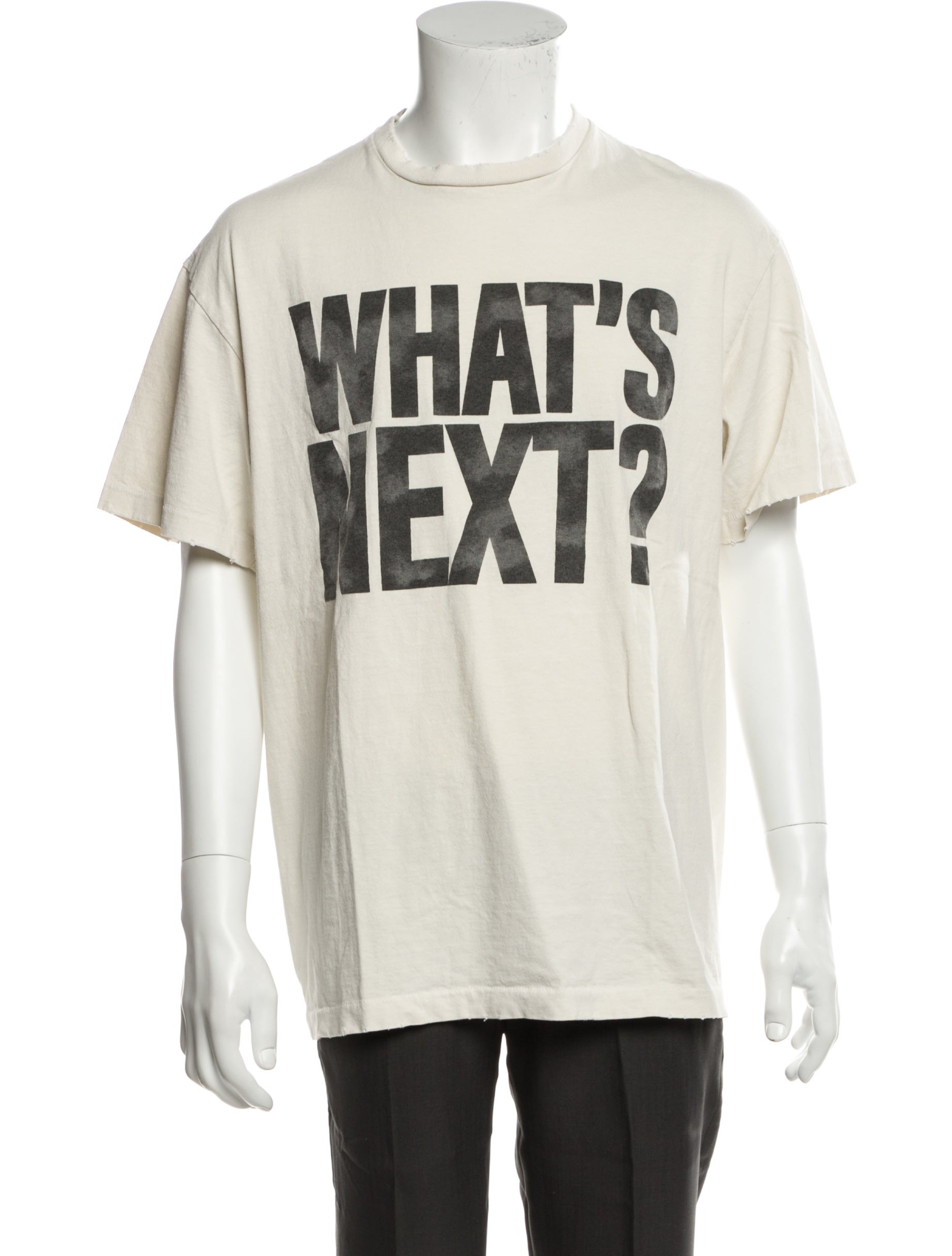 【GALLERY DEPT.】WHATS NEXT GALLERY DEPT. WIP WHATS NEXT TEE | ARCHIVAL WHITE