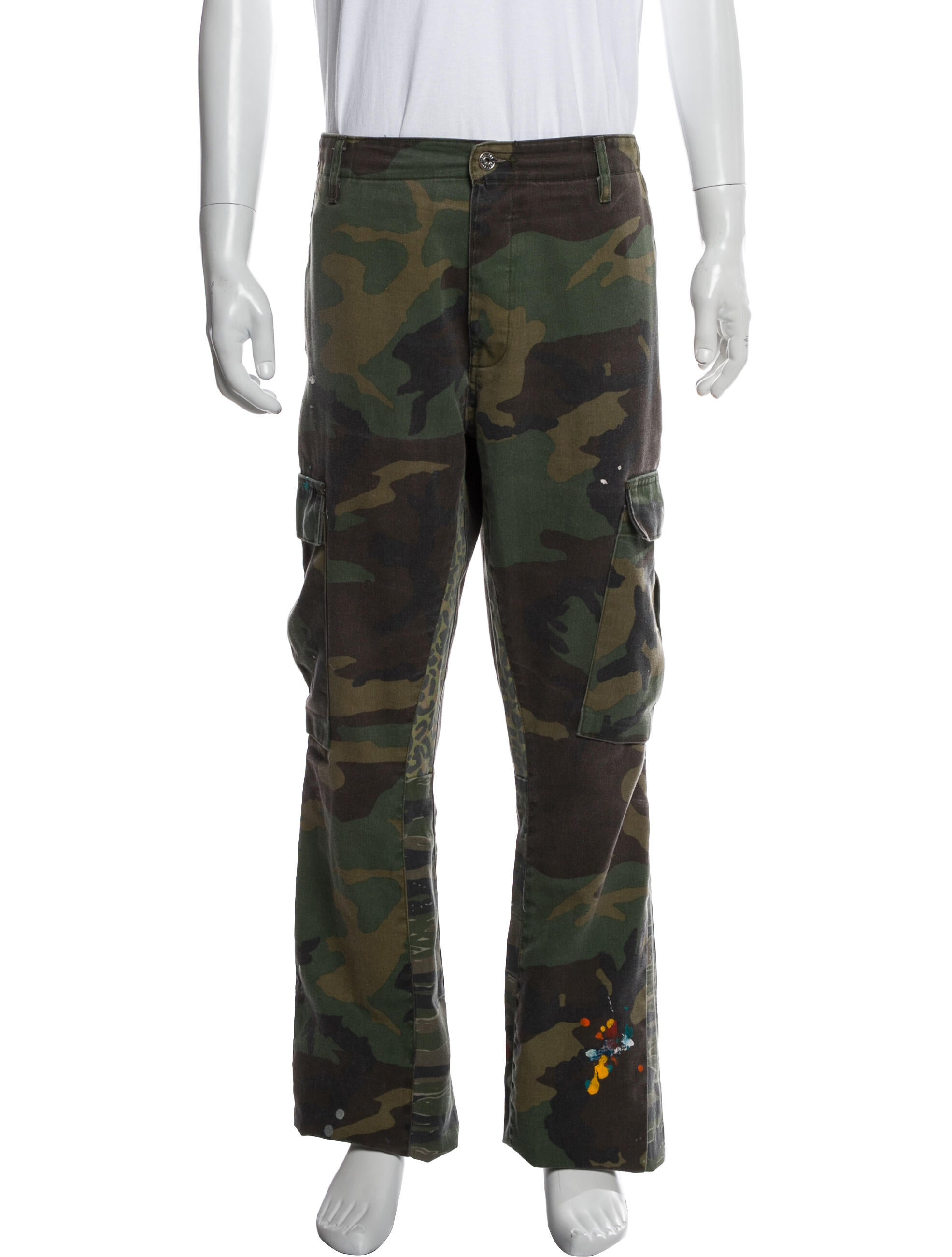 Gallery Dept. Camouflage Print Cargo Pants