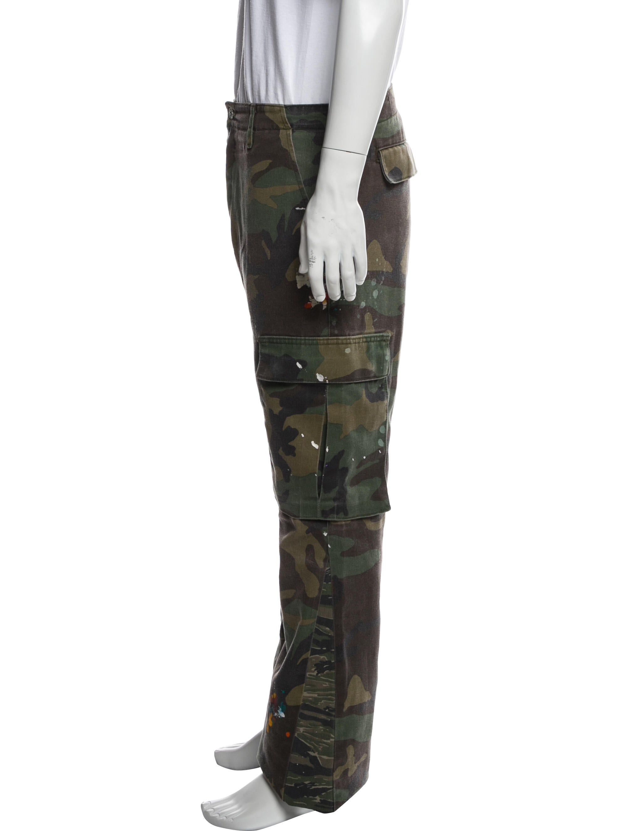 Gallery Dept. Camouflage Print Cargo Pants