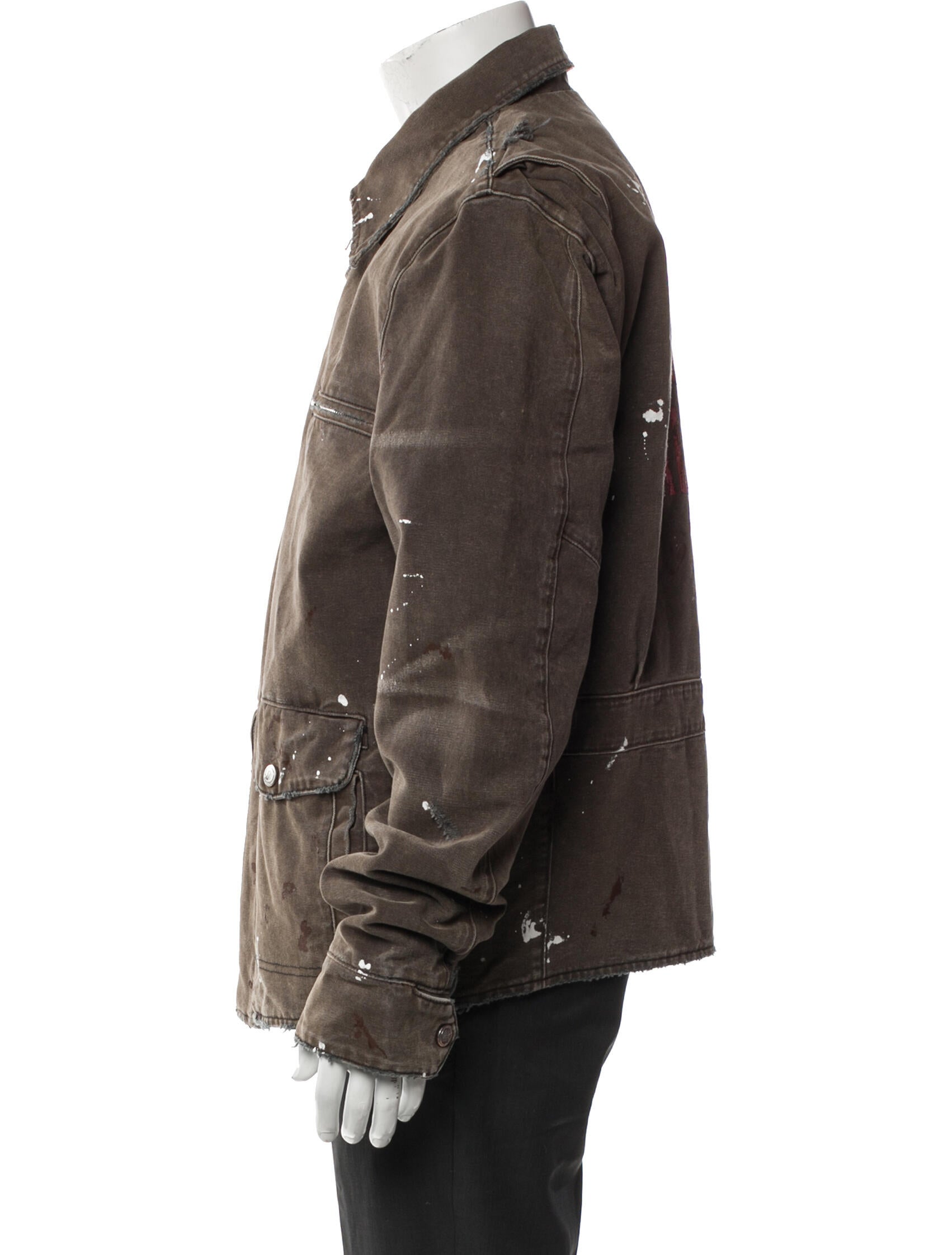 Gallery Dept. Billy B Paint-Splattered Utility Jacket