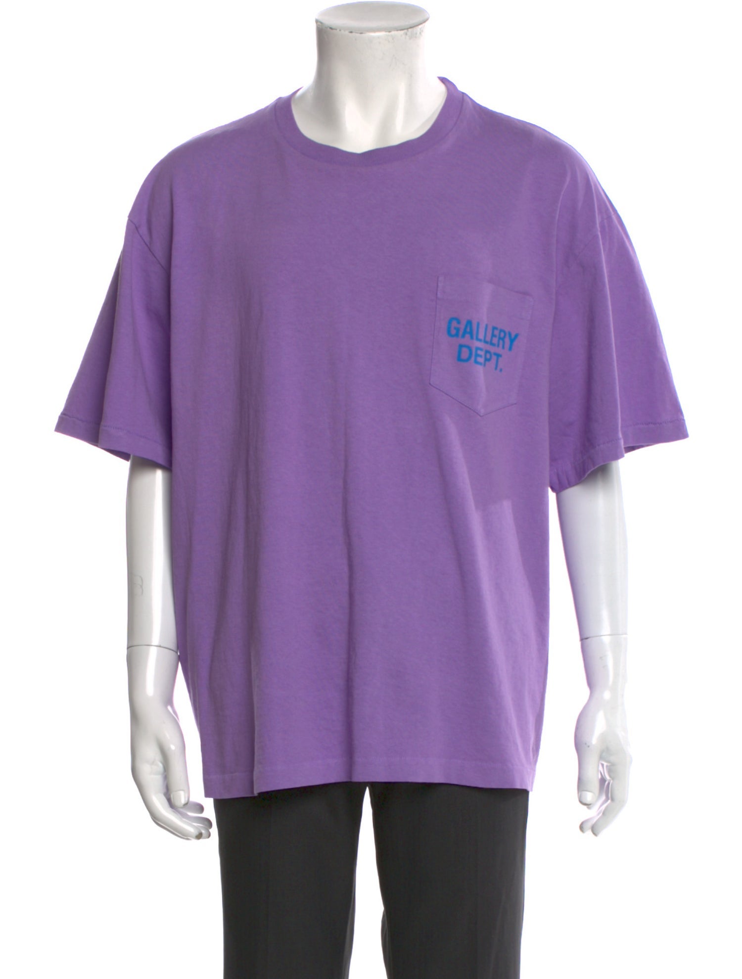 Tシャツ・カットソー Gallery Dept. T-shirts Purple Gallery Dept. Logo Pocket T-shirt Purple/Blue Men's - US