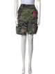 Gallery Dept. G Patch Woodland Camo Cargo Knee-Length Shorts