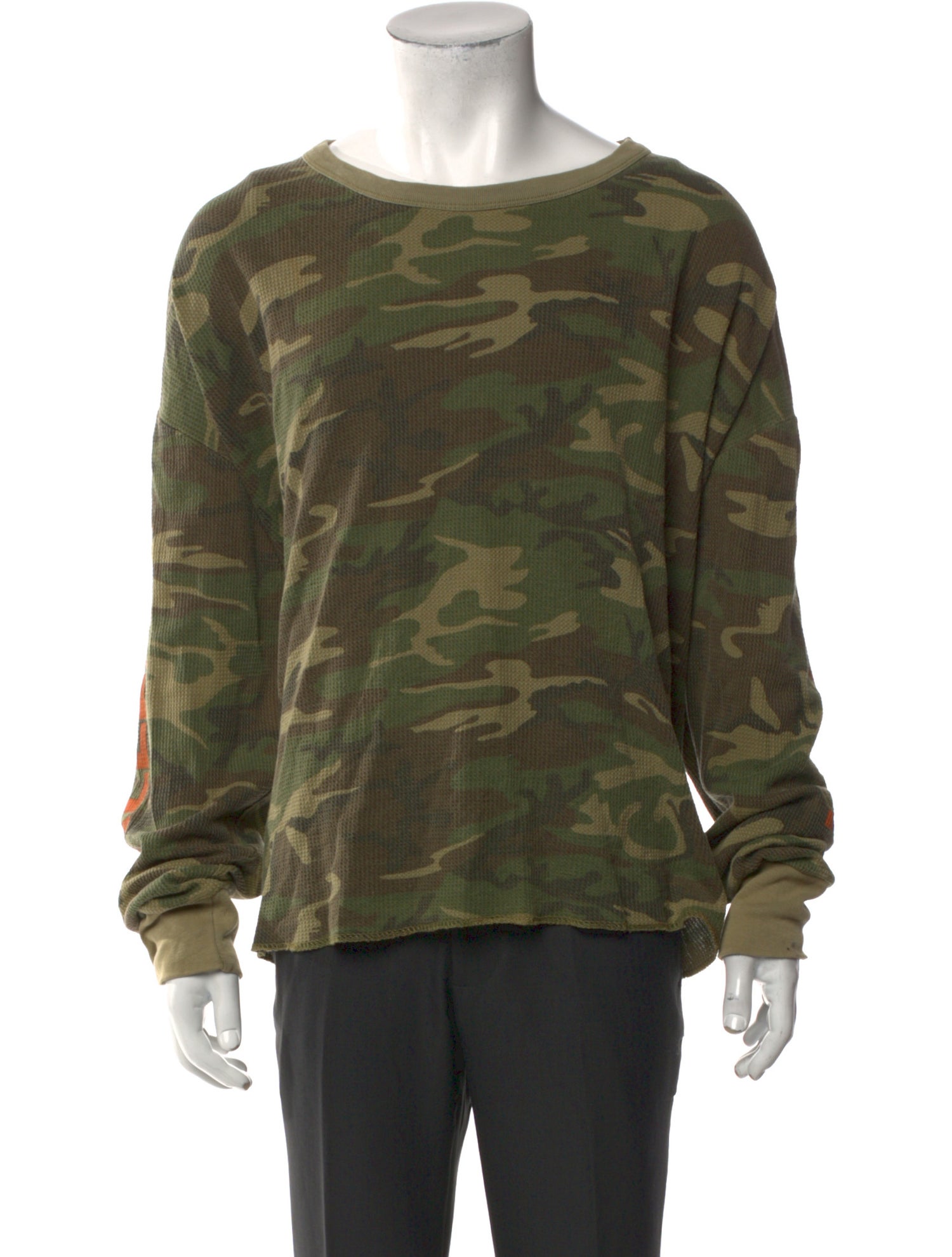Gallery Dept. Camo Thermal Camouflage Print Henley