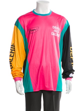 Gallery Dept. F1 Miami Colorblock Pattern Henley