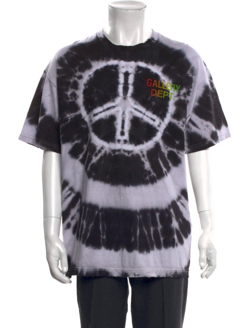 Gallery Dept. Tie-Dye Logo Tie-Dye Print T-Shirt