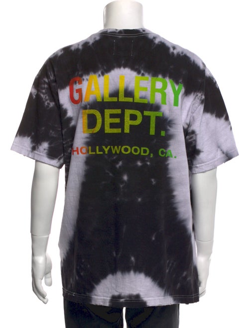 Gallery Dept. Tie-Dye Logo Tie-Dye Print T-Shirt
