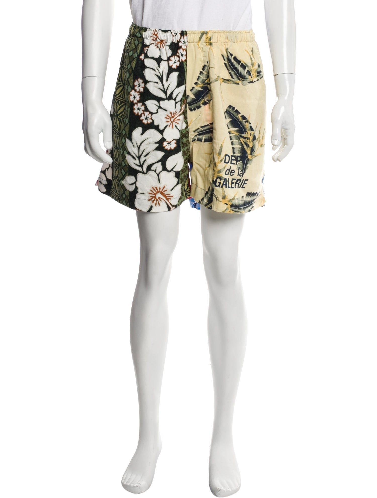 Gallery Dept. Floral Print Athletic Shorts