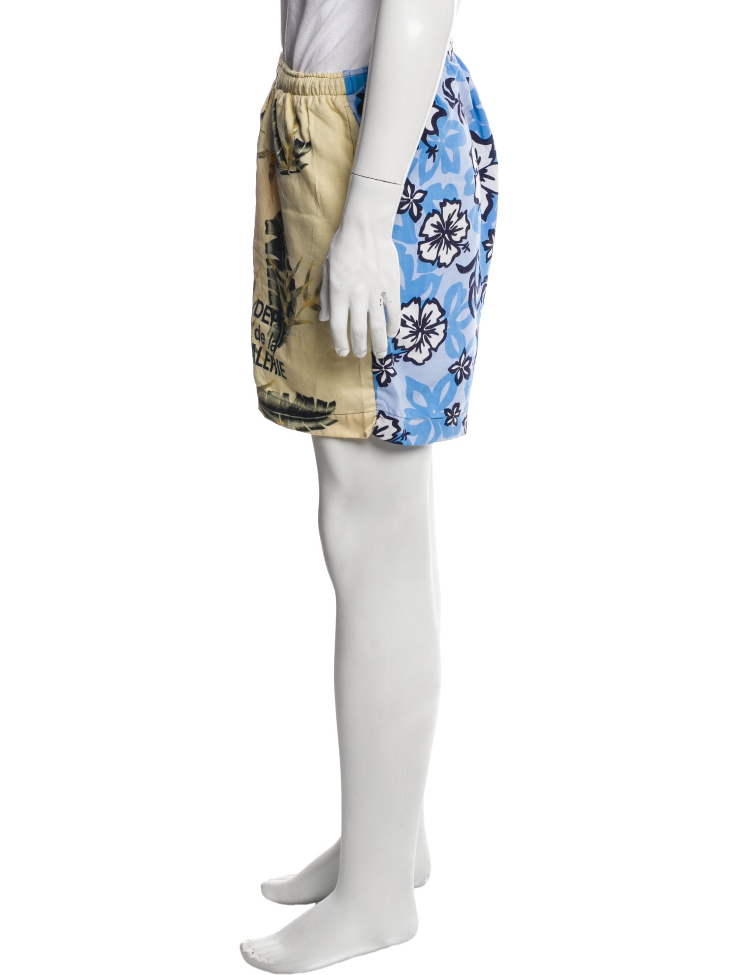 Gallery Dept. Floral Print Athletic Shorts