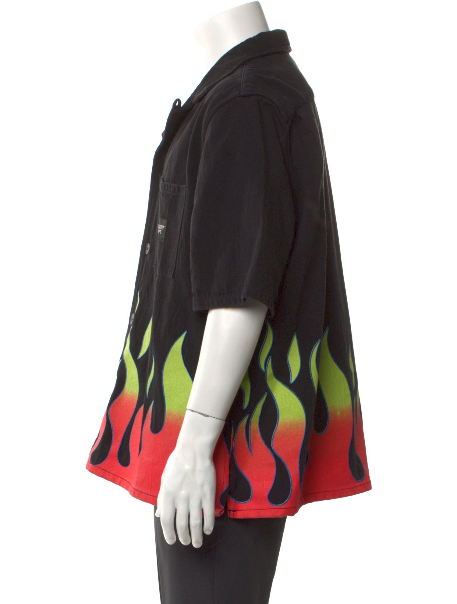 Gallery Dept. Flames Graphic Print Shirt