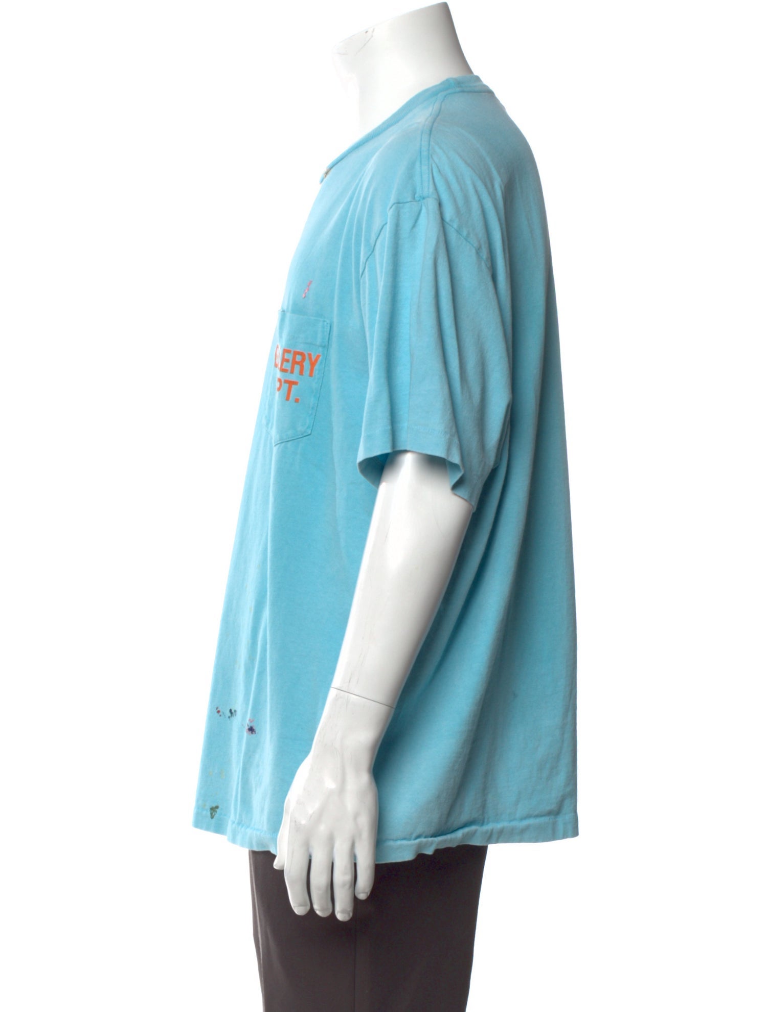 Gallery Dept. Logo Pocket Graphic Print T-Shirt