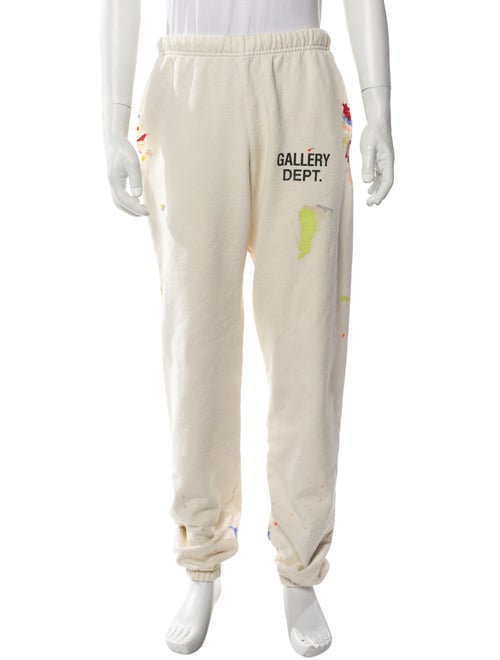 Gallery Dept. Paint Splatter Logo Graphic Print Lounge Bottoms