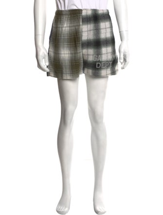 Gallery Dept. 2 Face Zuma Flannel Shorts