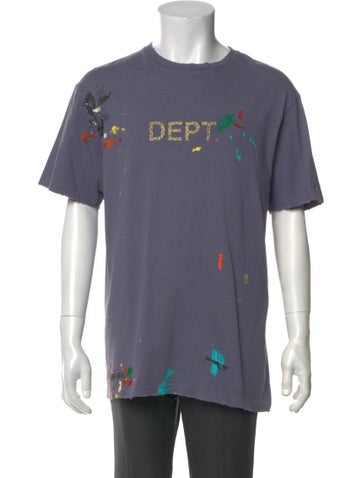 Gallery Dept. T-Shirts Glitter Paint Splatter Logo Graphic Print T-Shirt M