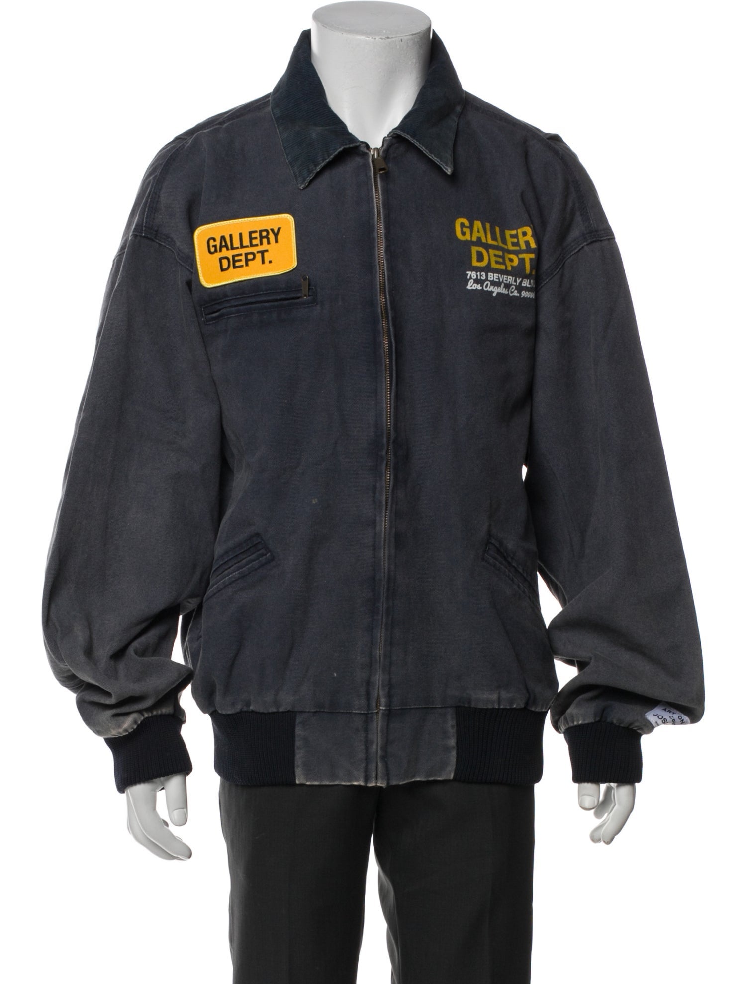 Gallery Dept. Graphic Print Varsity Jacket w/ Tags