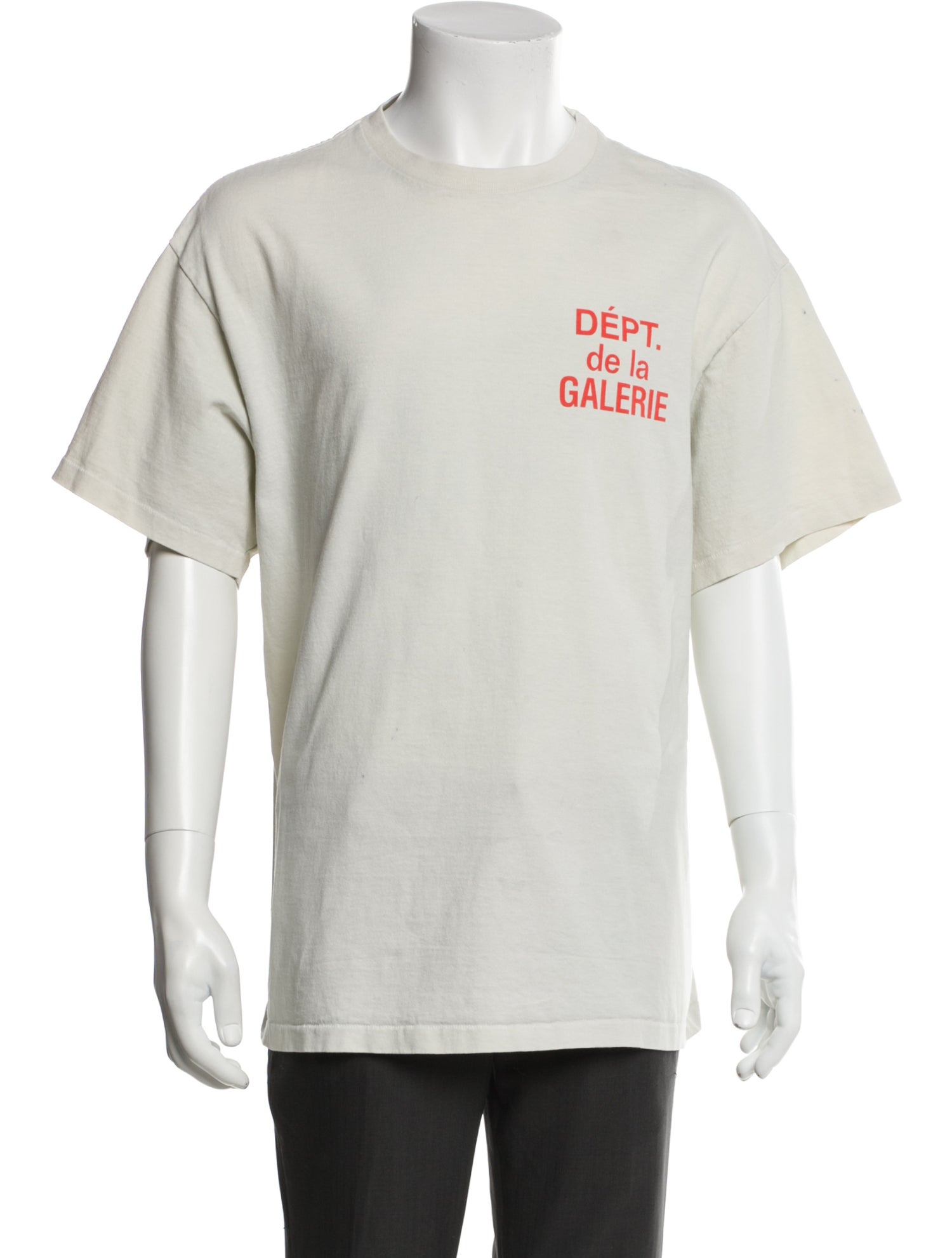 Gallery Dept. French 'Cream/Orange' Graphic Print T-Shirt