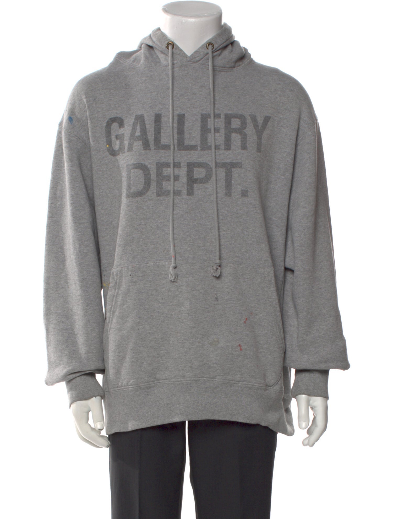 Gallery Dept. Paint Splatter Logo Graphic Print Hoodie