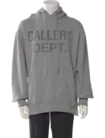 Gallery Dept. Paint Splatter Logo Graphic Print Hoodie
