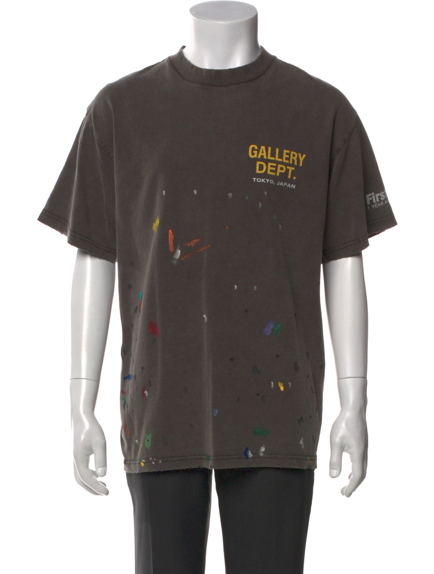 Gallery Dept. First Hand 1 Year Anniversary Graphic Print T-Shirt