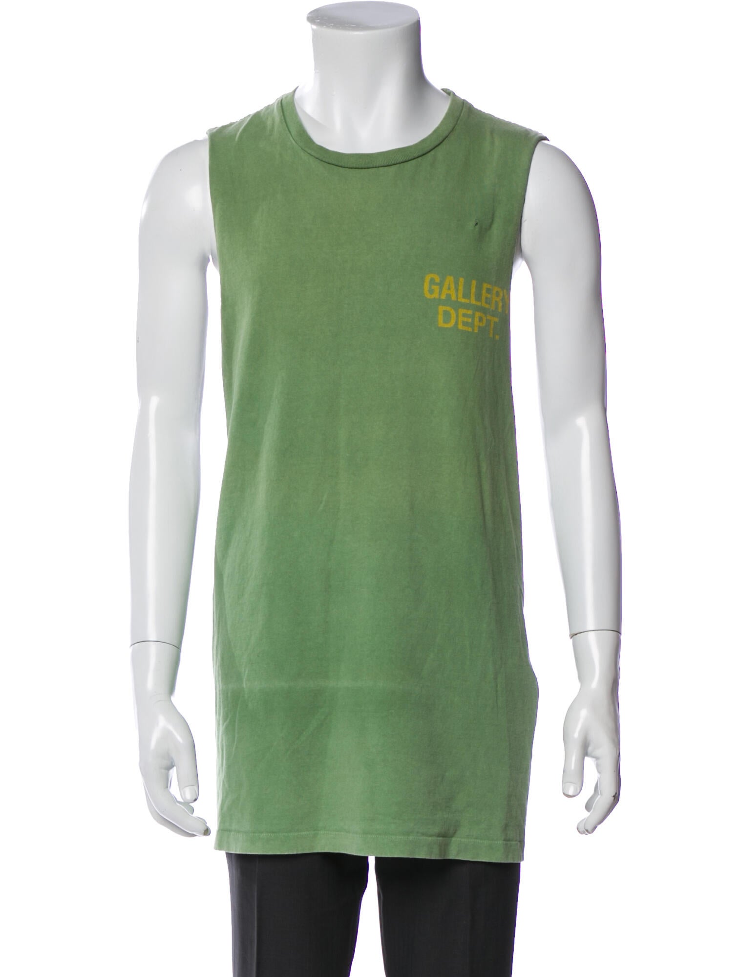 Gallery Dept. VINTAGE LOGO SLEEVELESS TEE Scoop Neck T-Shirt