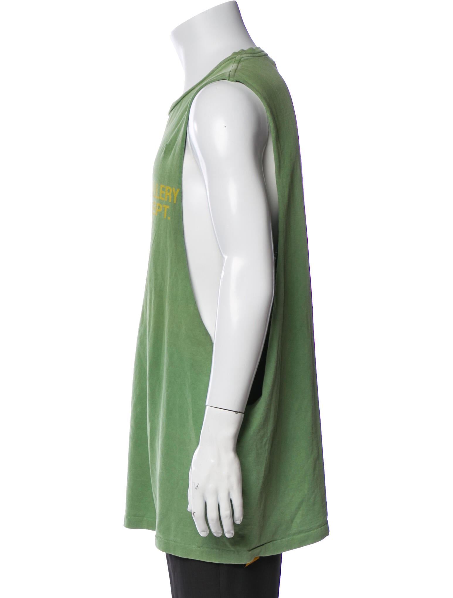 Gallery Dept. VINTAGE LOGO SLEEVELESS TEE Scoop Neck T-Shirt