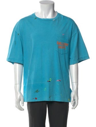 Gallery Dept. Paint Splatter Logo Graphic Print T-Shirt