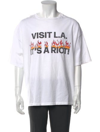 Gallery Dept. Visit L.A. It's A Riot! Graphic Print T-Shirt