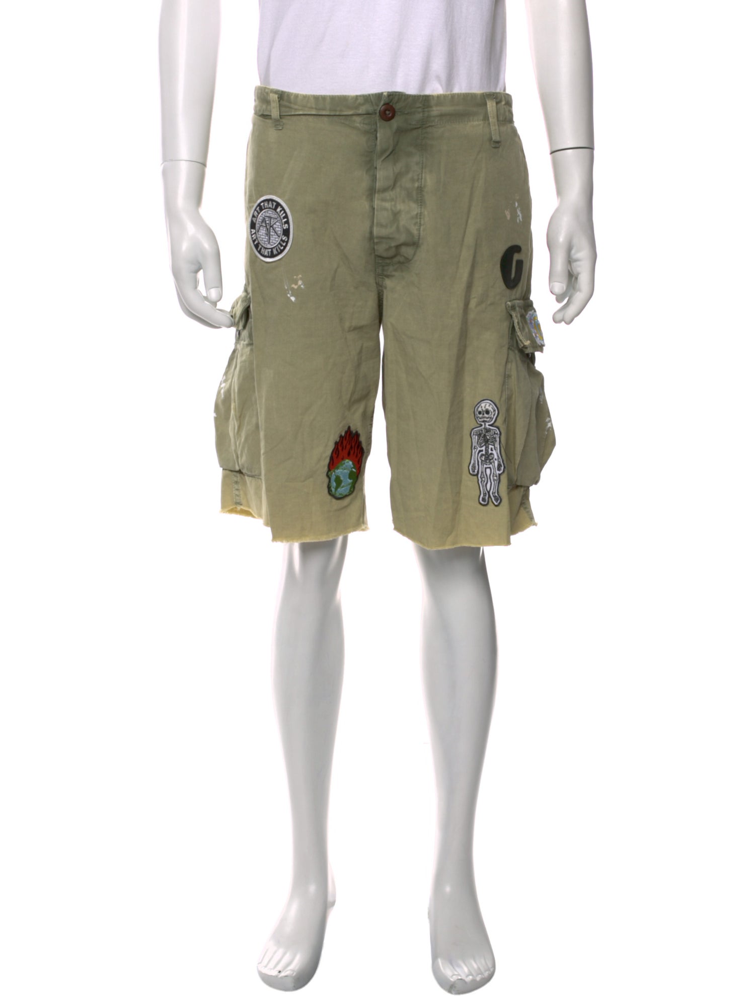 Gallery Dept. Kenzie Fatigue Cargo Cargo Shorts