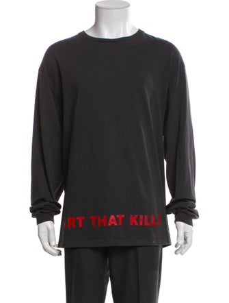 Gallery Dept. Anarchy/Art That Kills L/S Graphic Print Sweatshirt