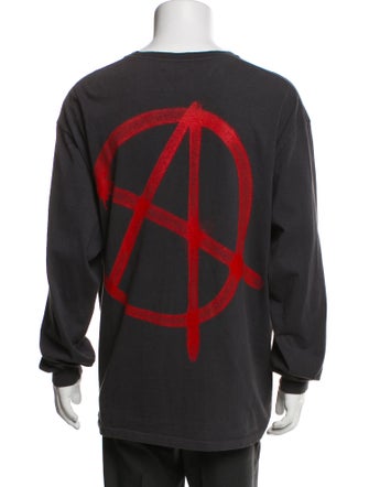 Gallery Dept. Anarchy/Art That Kills L/S Graphic Print Sweatshirt
