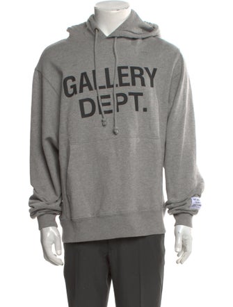 Gallery Dept. Graphic Print Crew Neck Hoodie