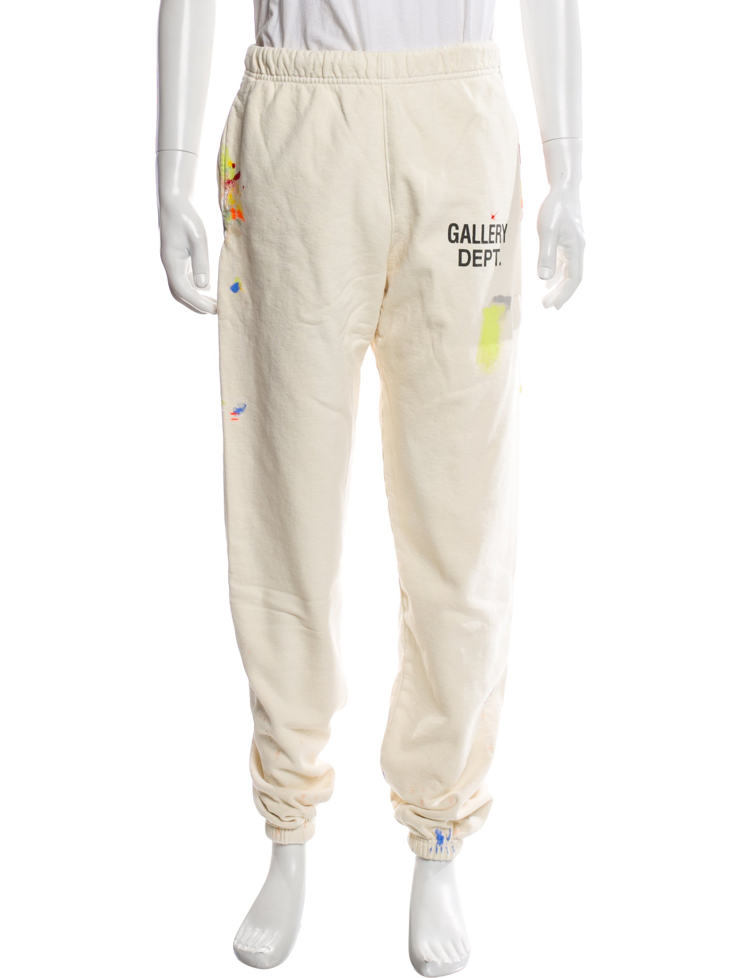 Gallery Dept. Graphic Print Distressed Accents Lounge Bottoms w/ Tags