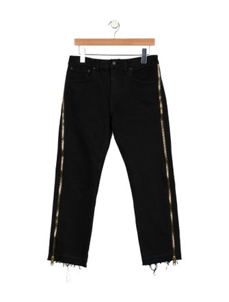 Gallery Dept. Mid-Rise Straight Leg Jeans