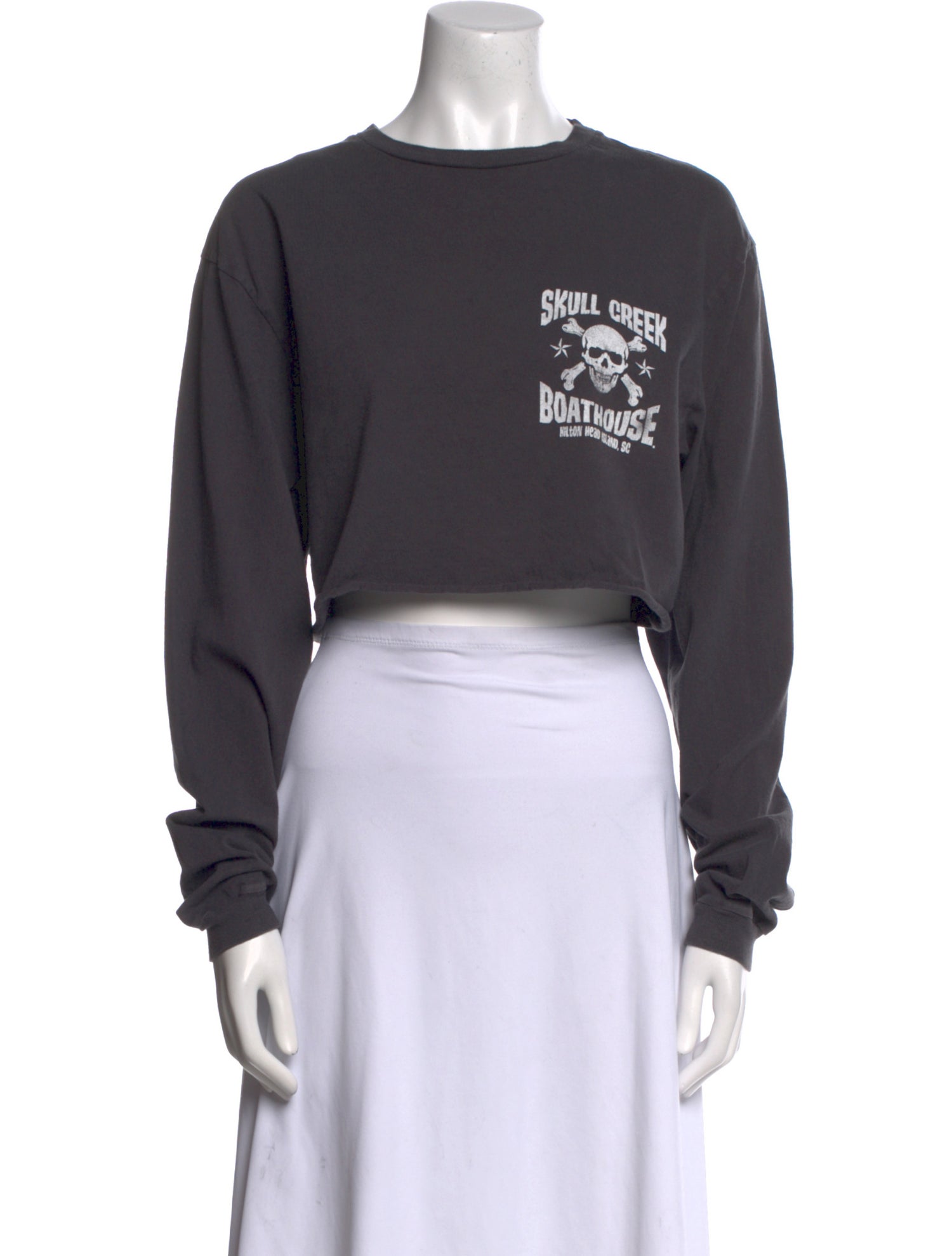 Gallery Dept. Graphic Print Crew Neck Sweatshirt