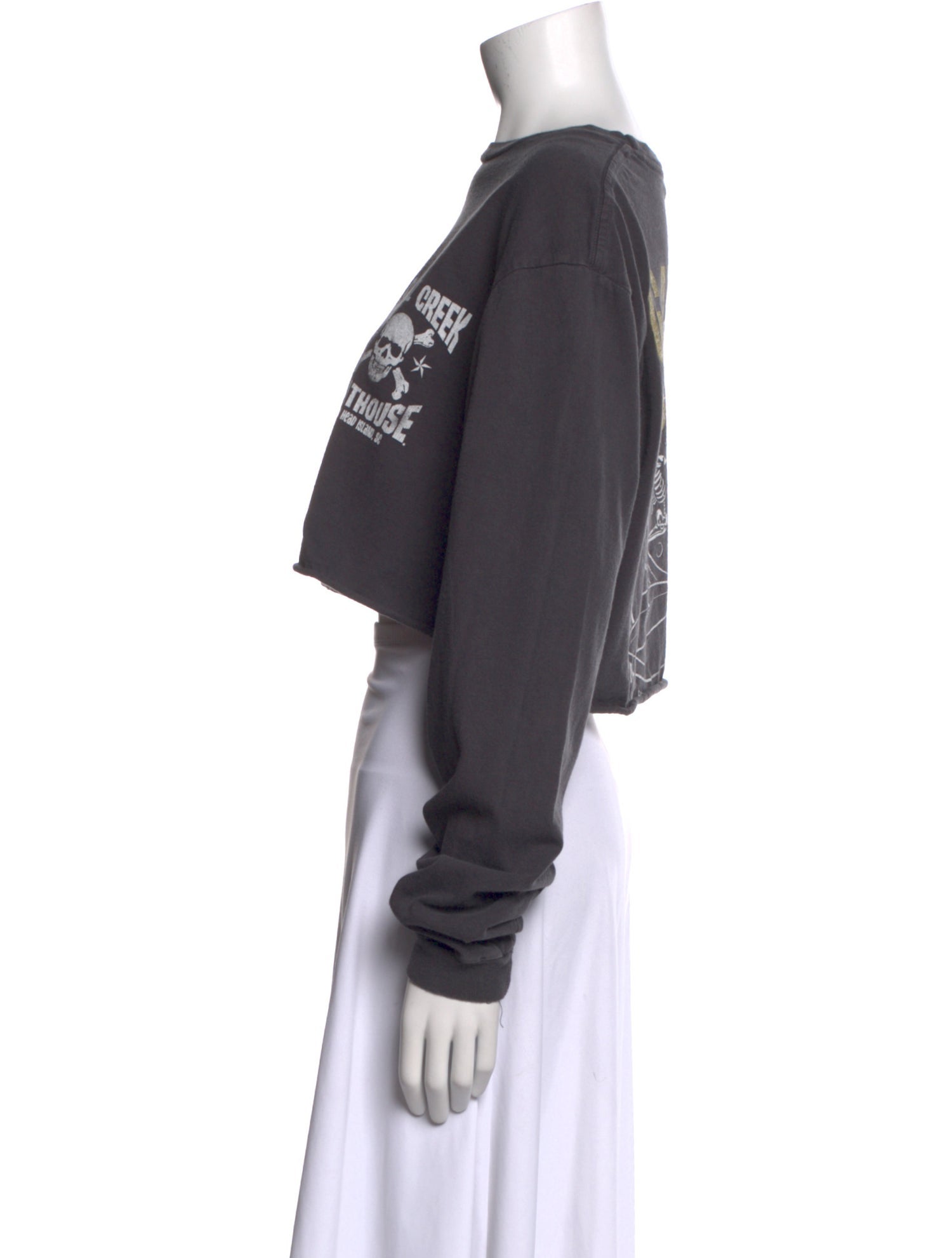 Gallery Dept. Graphic Print Crew Neck Sweatshirt