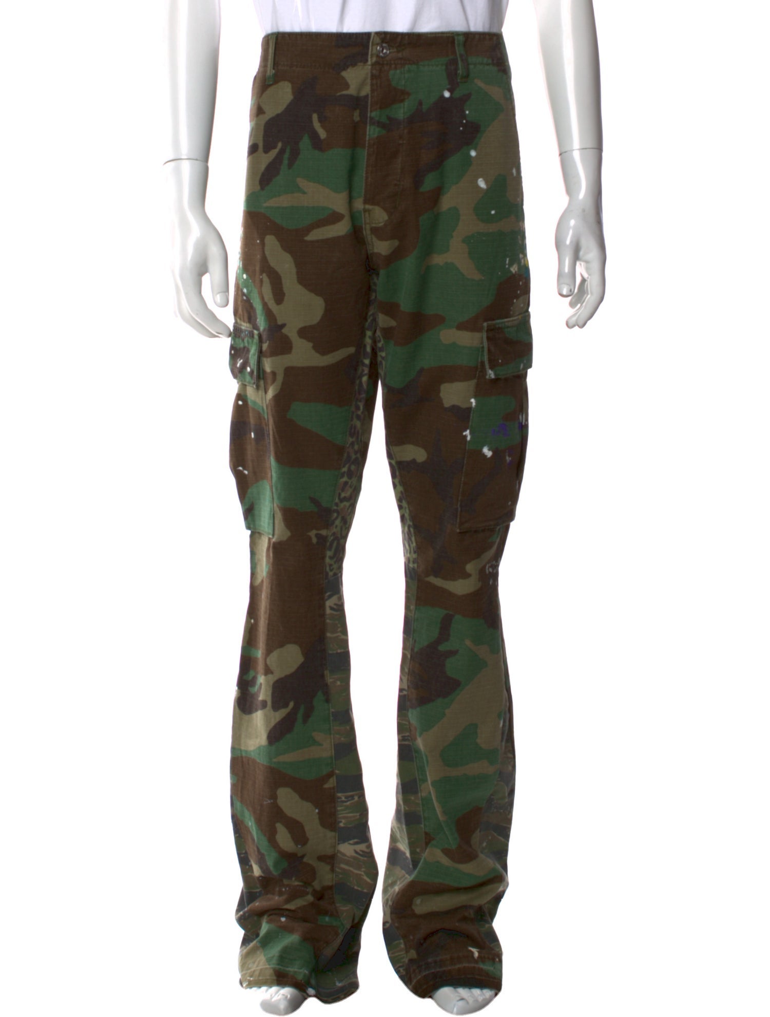 Gallery Dept. Camo La Flare Cargo Pants