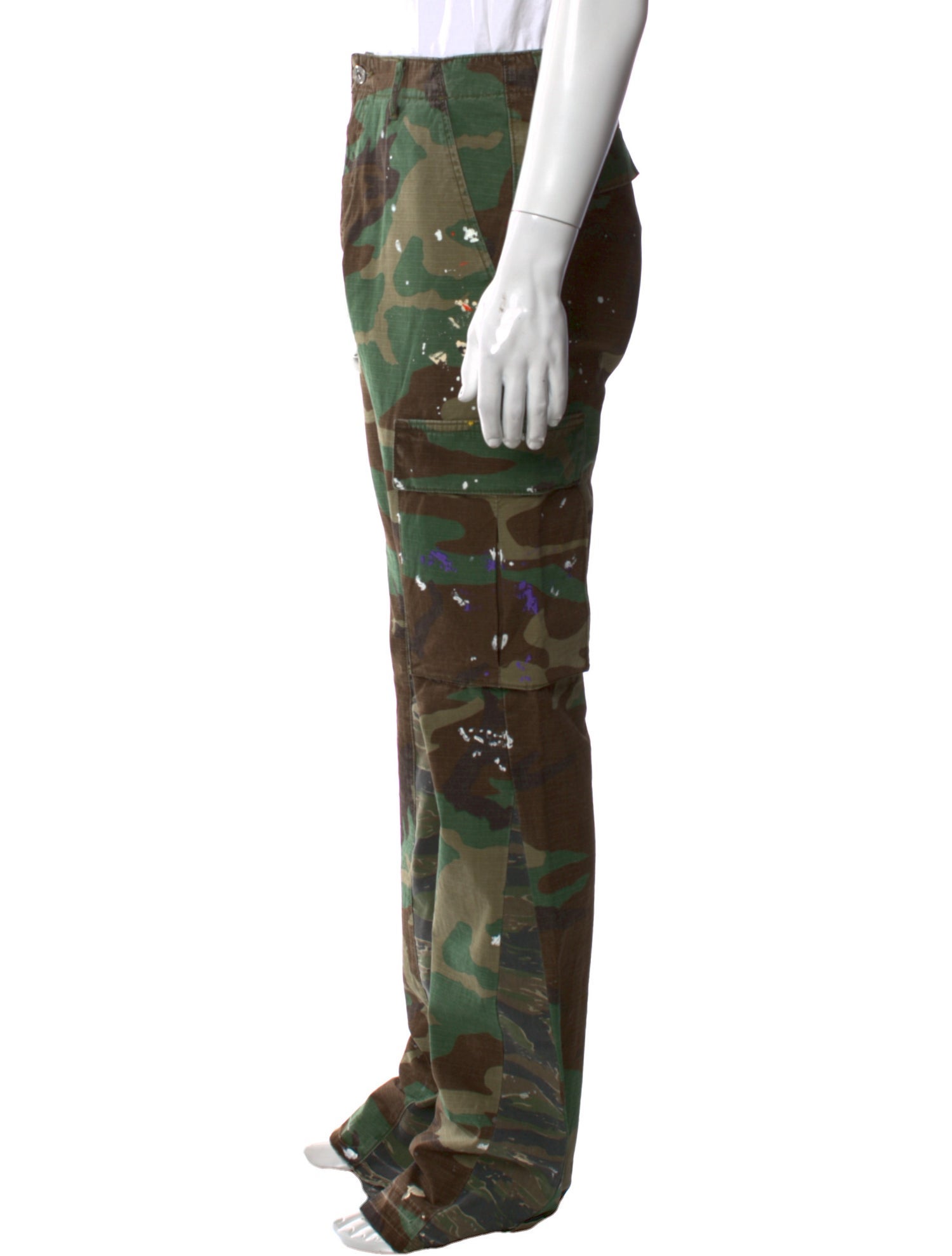 Gallery Dept. Camo La Flare Cargo Pants