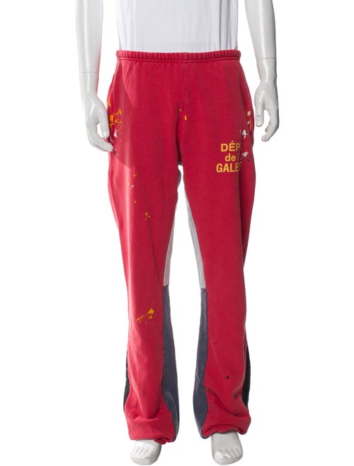 Gallery Dept. Paint Splatter Logo Graphic Print Lounge Bottoms