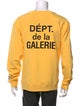 Gallery Dept. Graphic Print Crew Neck Sweatshirt