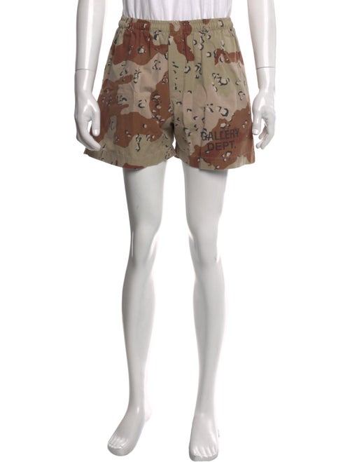Gallery Dept. Chocolate Chip Camo Jogger Shorts